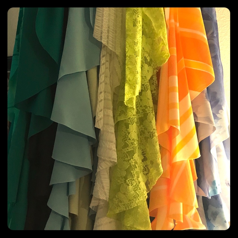 Spiral scarves